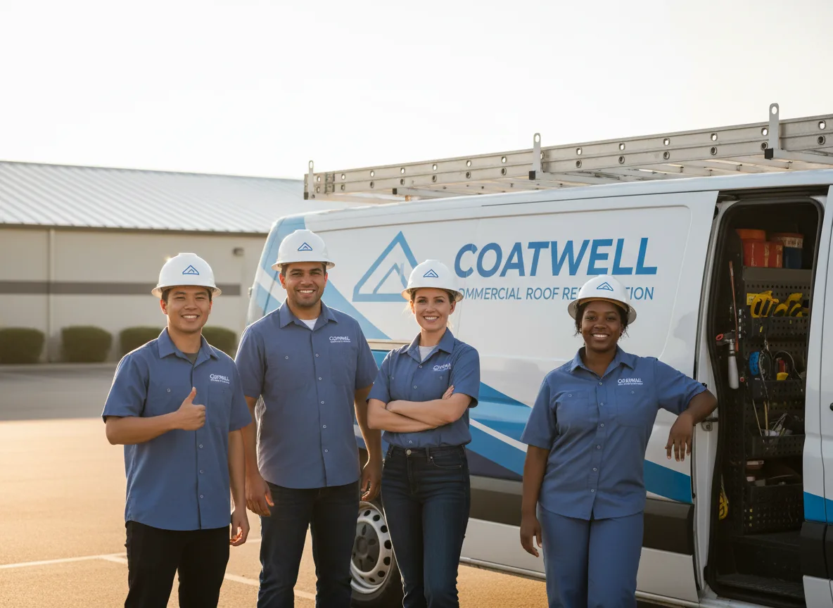 Commercial roof coating company in Lansing, IL